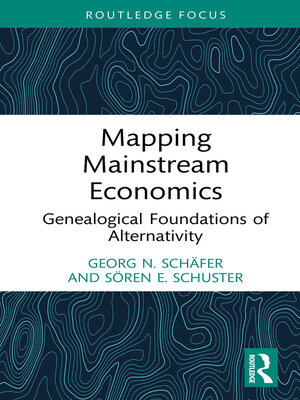 cover image of Mapping Mainstream Economics